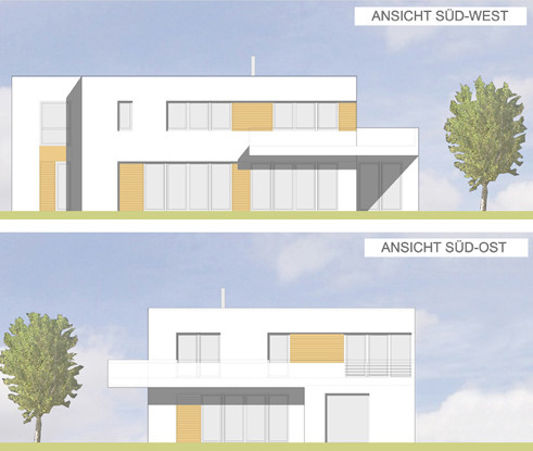 Gillenkirch Architekten - Entwurfsplanung Einfamilienhaus